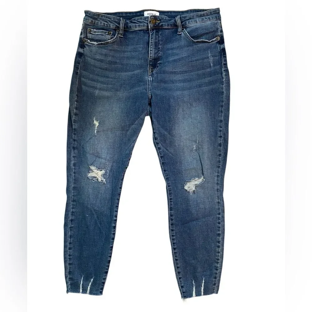 pistola distressed scissor